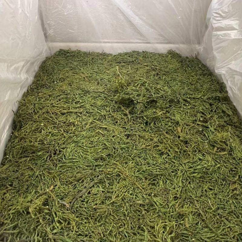 茶树螃蟹脚现货5吨，颜色绿，货干，