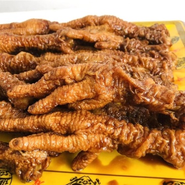 酱香虎皮鸡爪，熟食批发，餐饮商用，一袋起发，三袋包邮