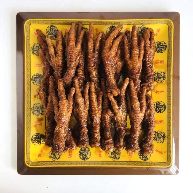 酱香虎皮鸡爪，熟食批发，餐饮商用，一袋起发，三袋包邮