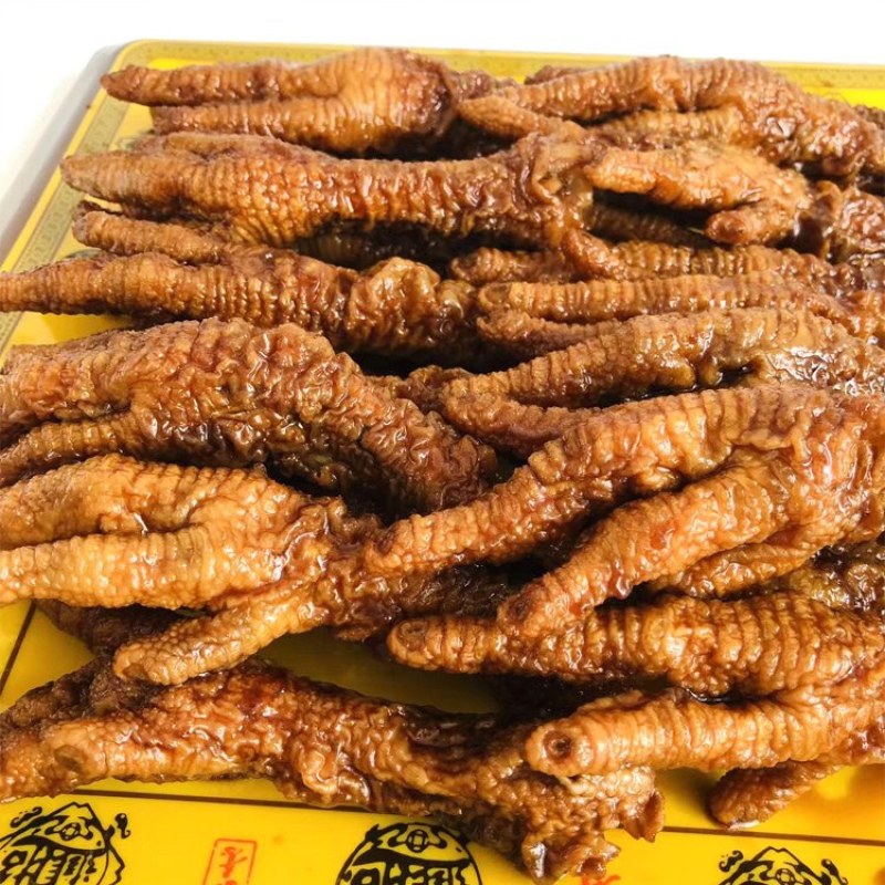 酱香虎皮鸡爪，熟食批发，餐饮商用，一袋起发，三袋包邮
