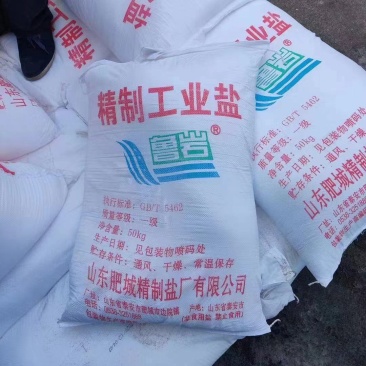 厂家批发工业盐细盐颗粒盐海盐软水机转用盐医用透析盐