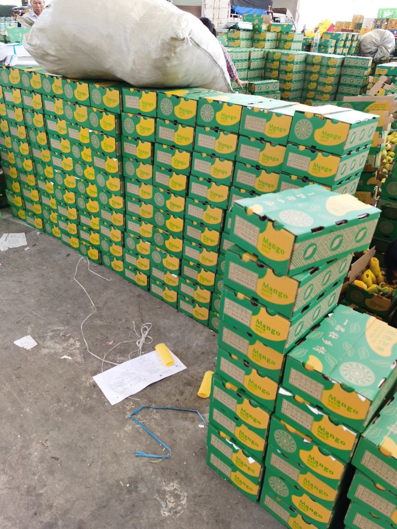 广西百色桂七芒果，落地配，社区团购，支持一件代发