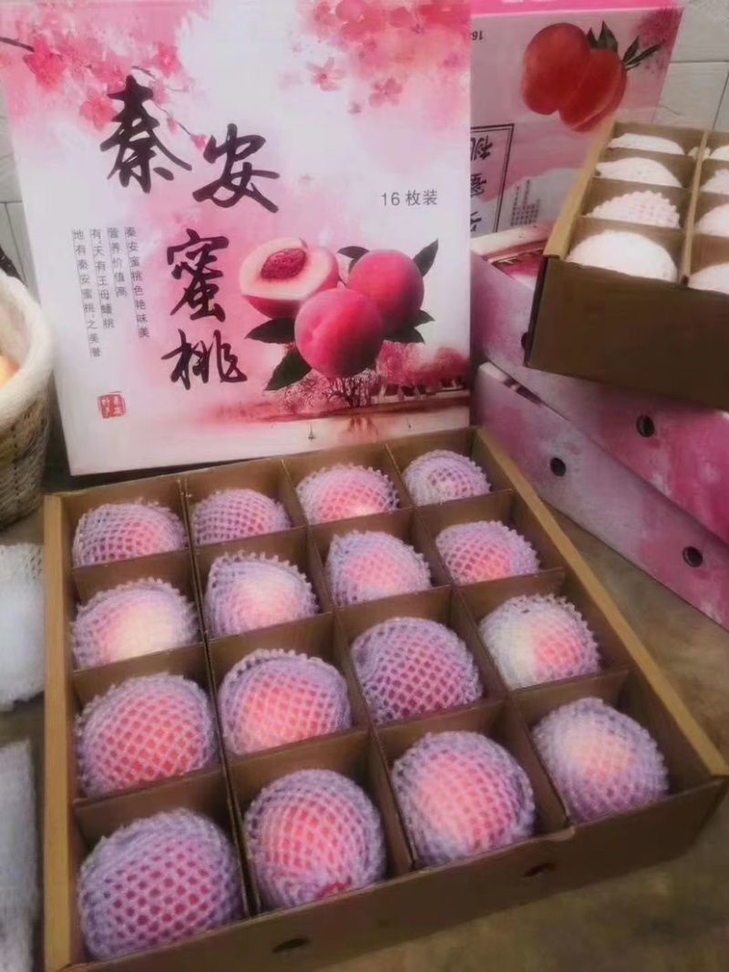 秦安蜜桃大量上市需要联系，一件代发