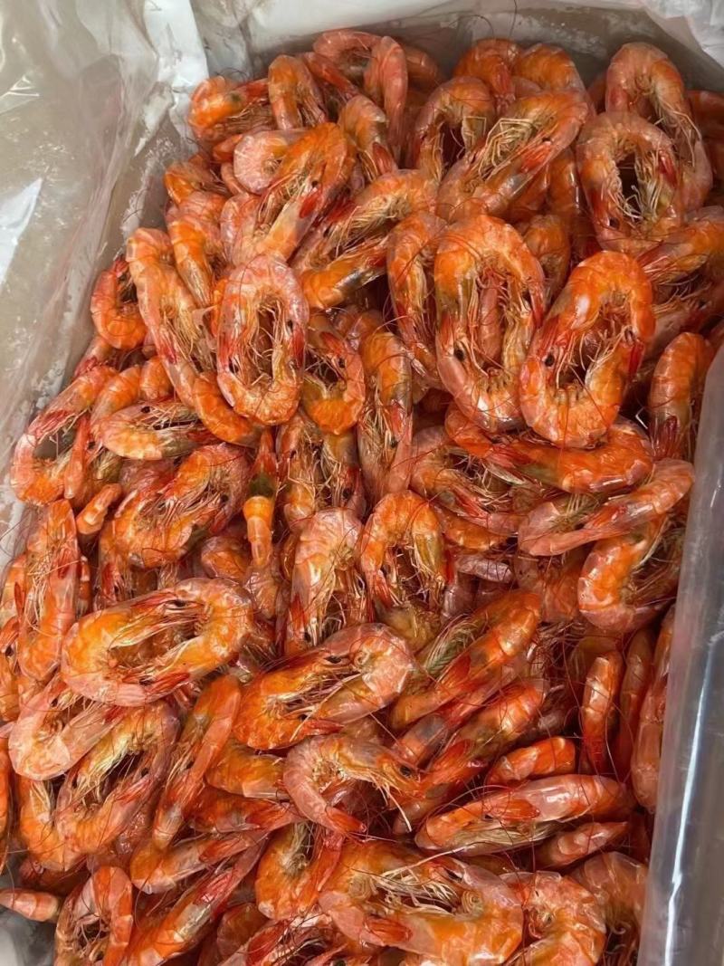 肉壳分离的大烤虾