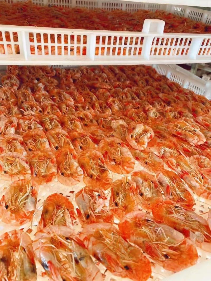 肉壳分离的大烤虾
