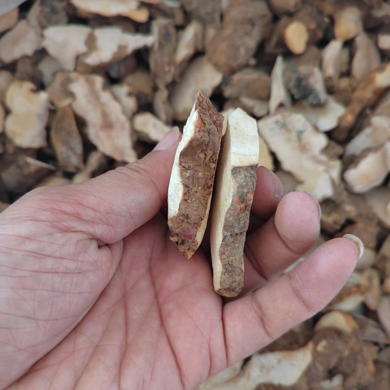 土茯苓，野生粉质白肉手工片土茯苓，湖南广东广西粉质土茯苓