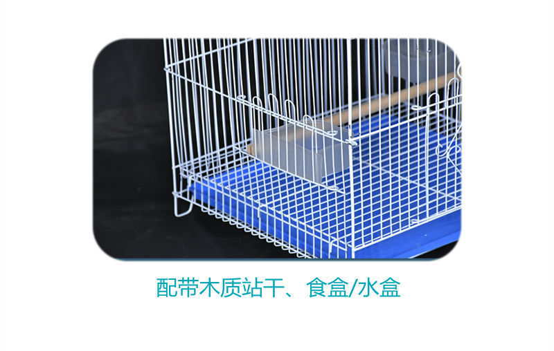 包邮大号鸟笼子家用落地小型中号鸽子金属小号笼子八哥鸟笼
