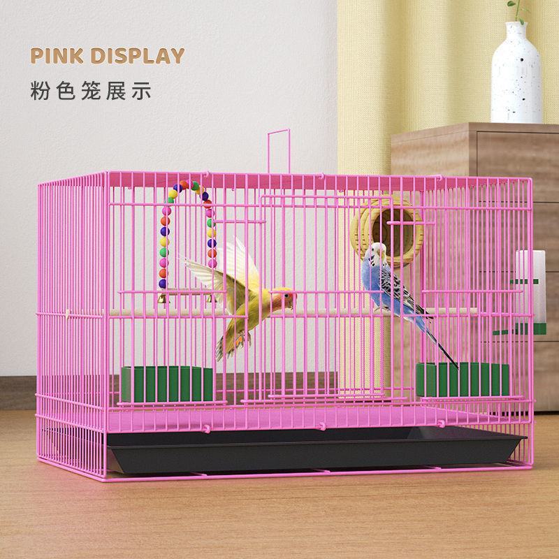 包邮鸟笼鸽子笼虎皮鹦鹉八哥绣眼百灵鸟笼子大号超大繁殖笼