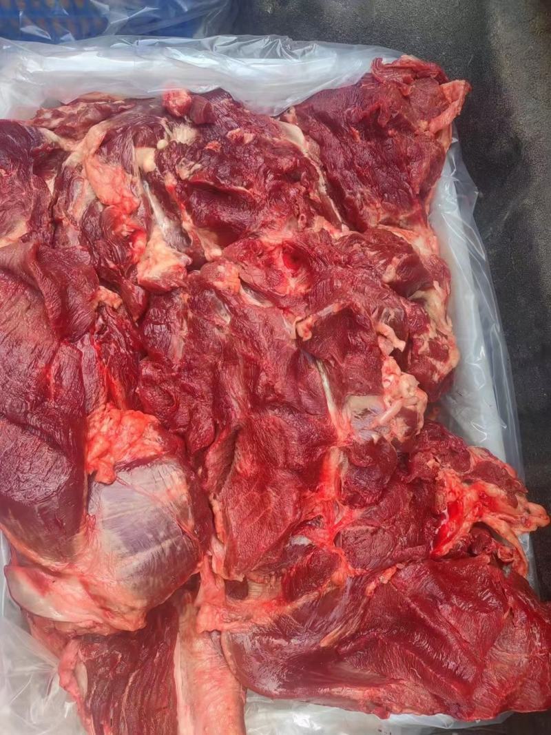 鲜驴肉带皮驴肉，货源充足支持全国各地发货