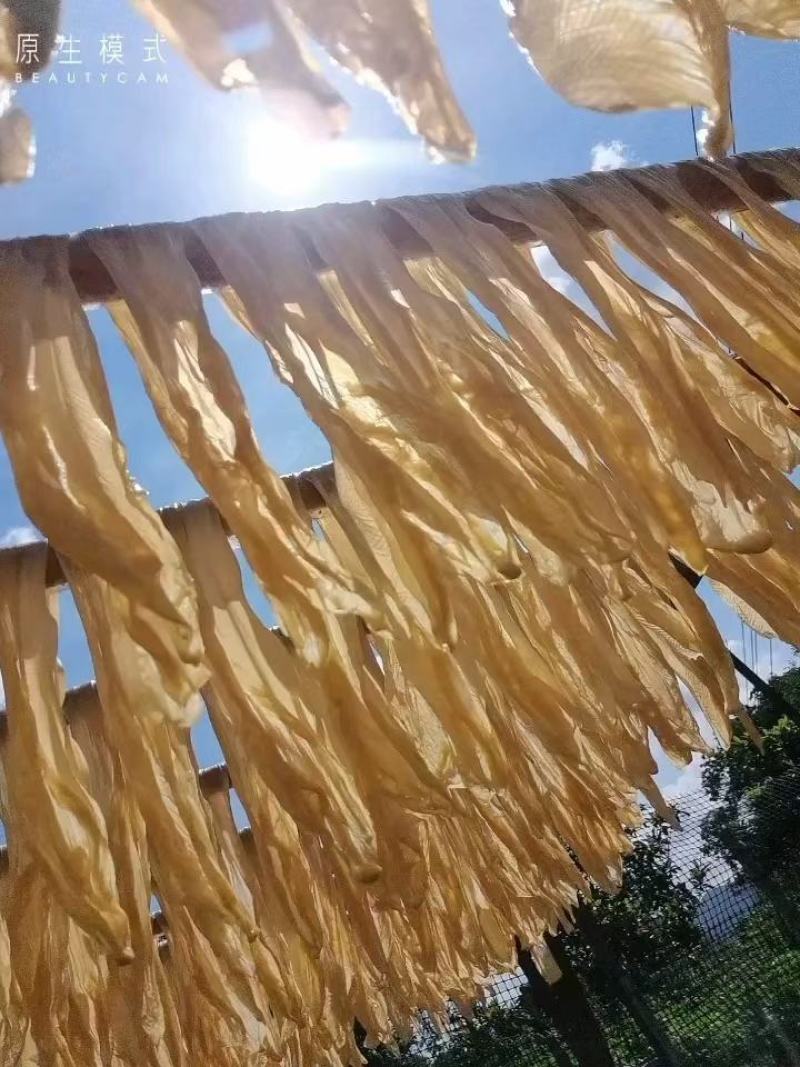农家黄豆扁腐竹，柴火手工制作，质量保证，广东省内量大包邮