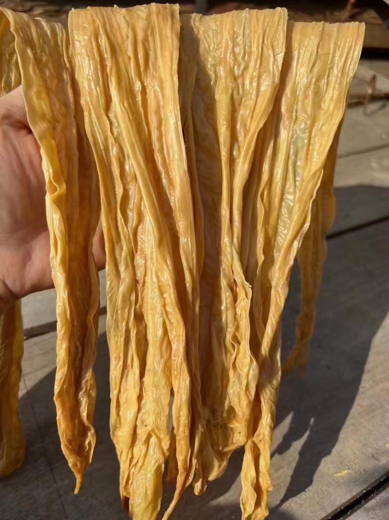 农家黄豆扁腐竹，柴火手工制作，质量保证，广东省内量大包邮