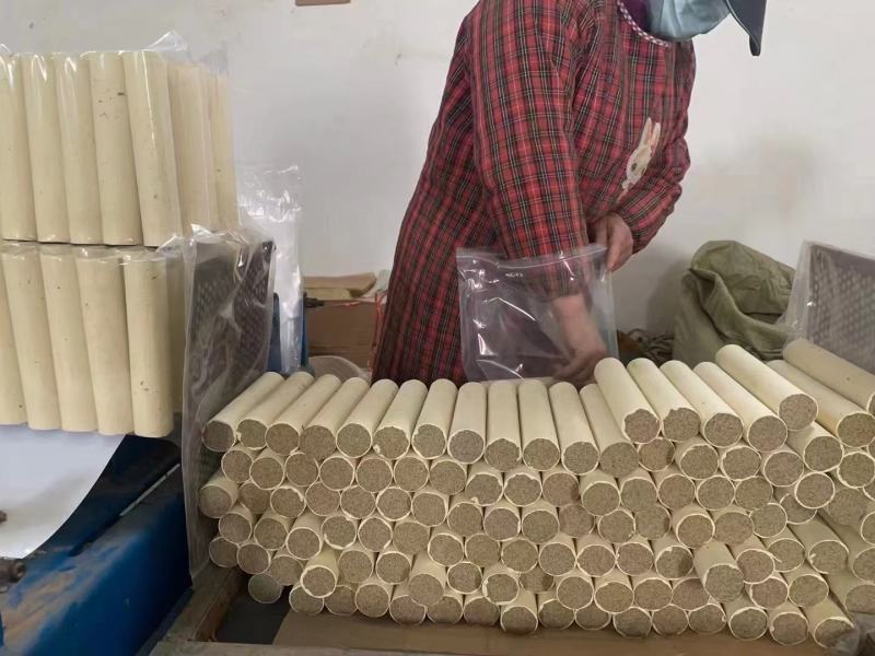 厂家正宗石墨绒艾条纯艾叶绒艾柱艾灸柱艾条