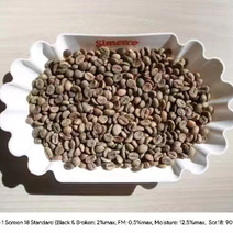 越南十八目咖啡豆，越南进口，现有100吨，