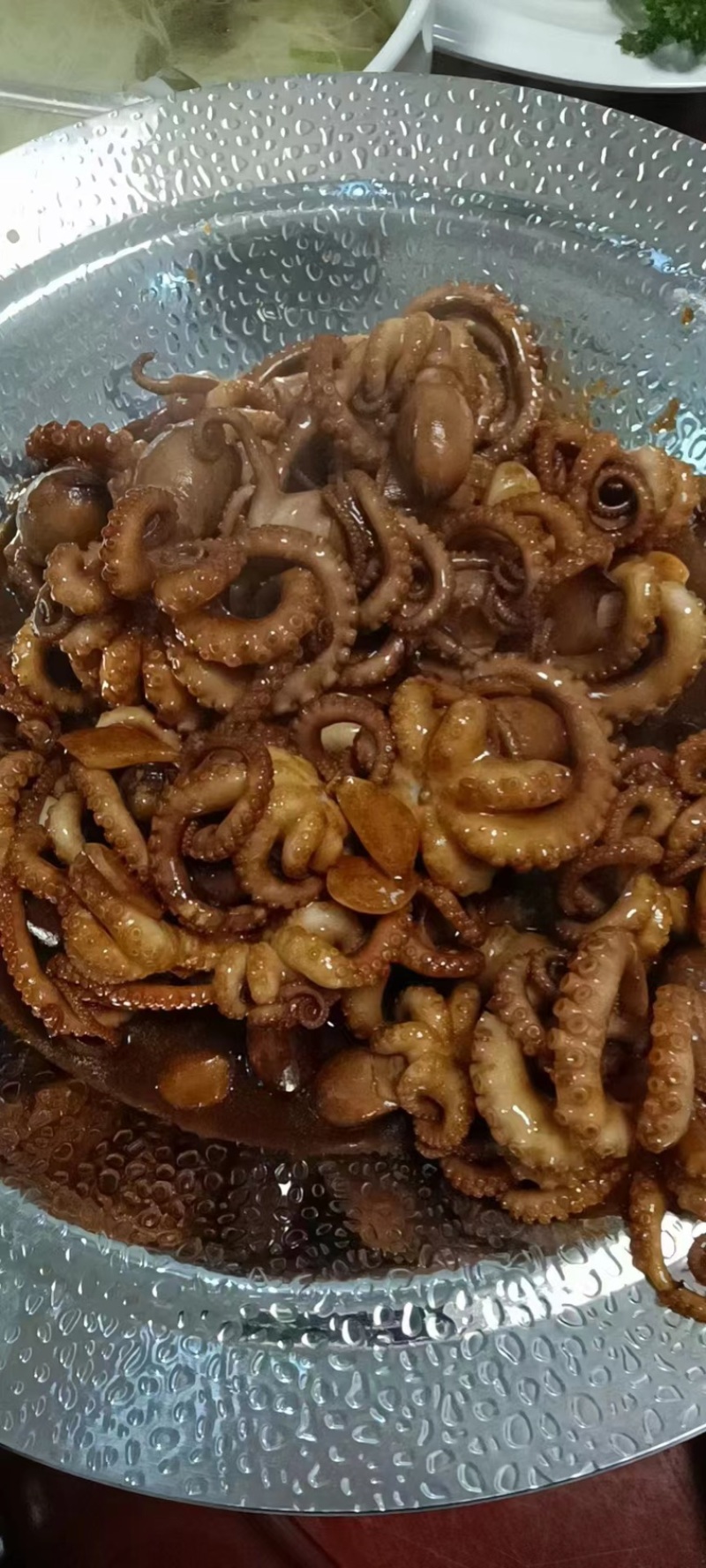 长腿八爪鱼线稍小长腿连云港本地章鱼冷冻批发