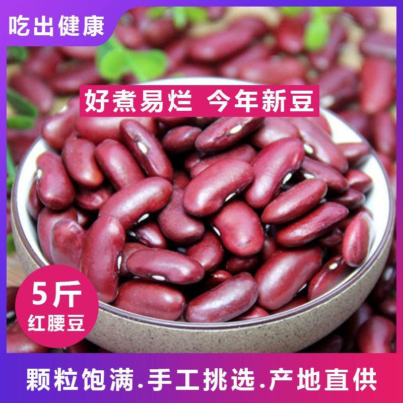 云南大红豆5斤装红腰豆红芸豆红芸豆五谷杂粮豆
