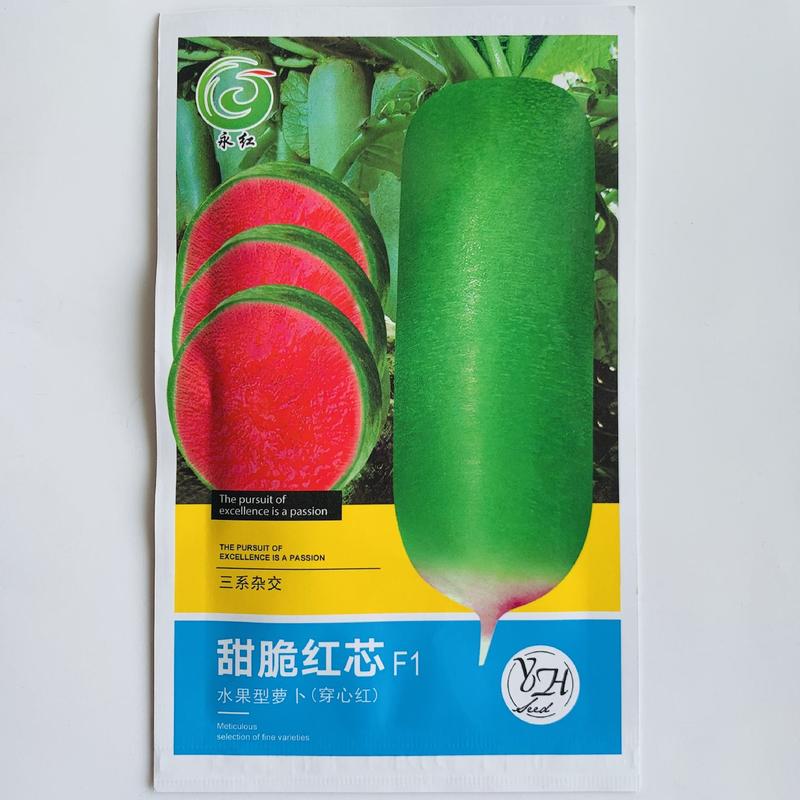红皮萝卜种子秋季潍县红萝卜种籽生吃水果萝卜籽种四季播蔬菜
