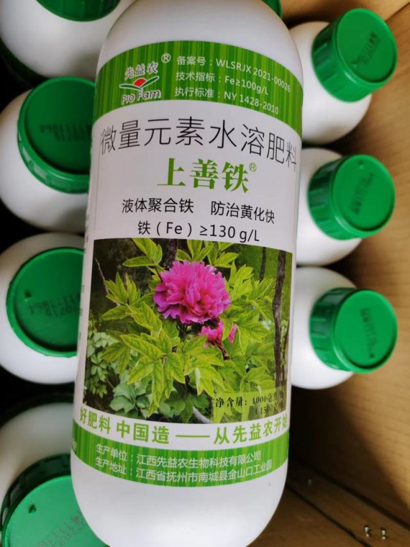 上善铁液体聚合铁治理黄化见效快促进叶绿素合成增强光合作用