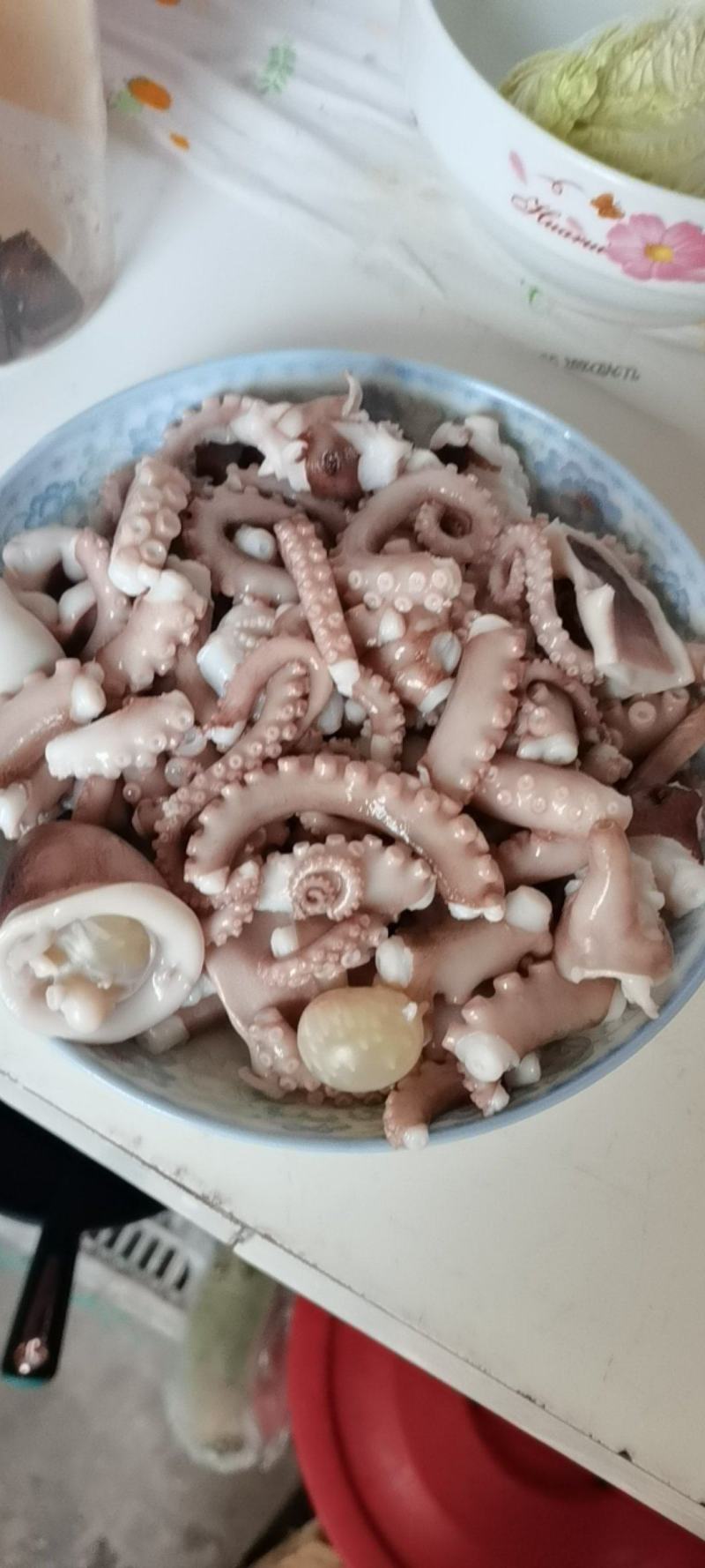 长腿八爪鱼，质量优，不泡水，鲜活速冻独立小包装。