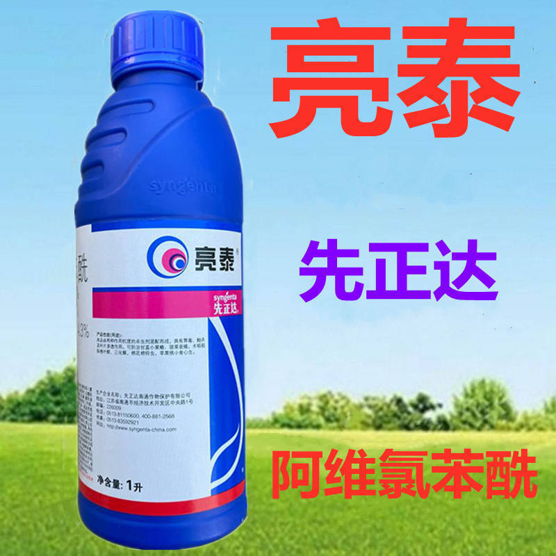 先正达亮泰阿维菌素氯虫苯甲酰胺甜菜夜蛾菜青虫农药杀虫剂