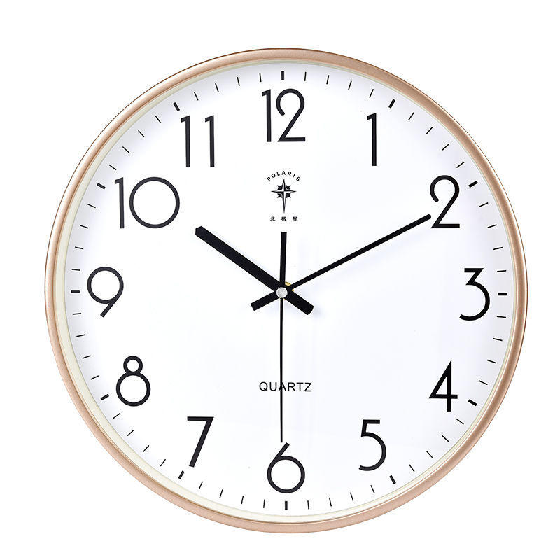北极星挂钟客厅北欧钟表挂墙家用时钟现代简约大气挂表时尚