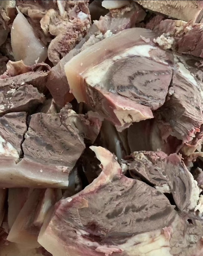 全熟牛头肉可凉拌可爆炒可以定制一手货源