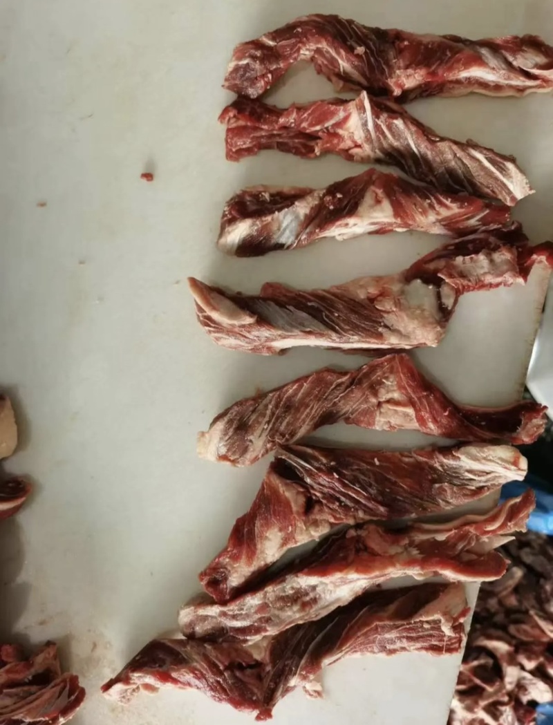 纯干牛腹肉条，可以炖、炒菜、穿肉串后厨优选