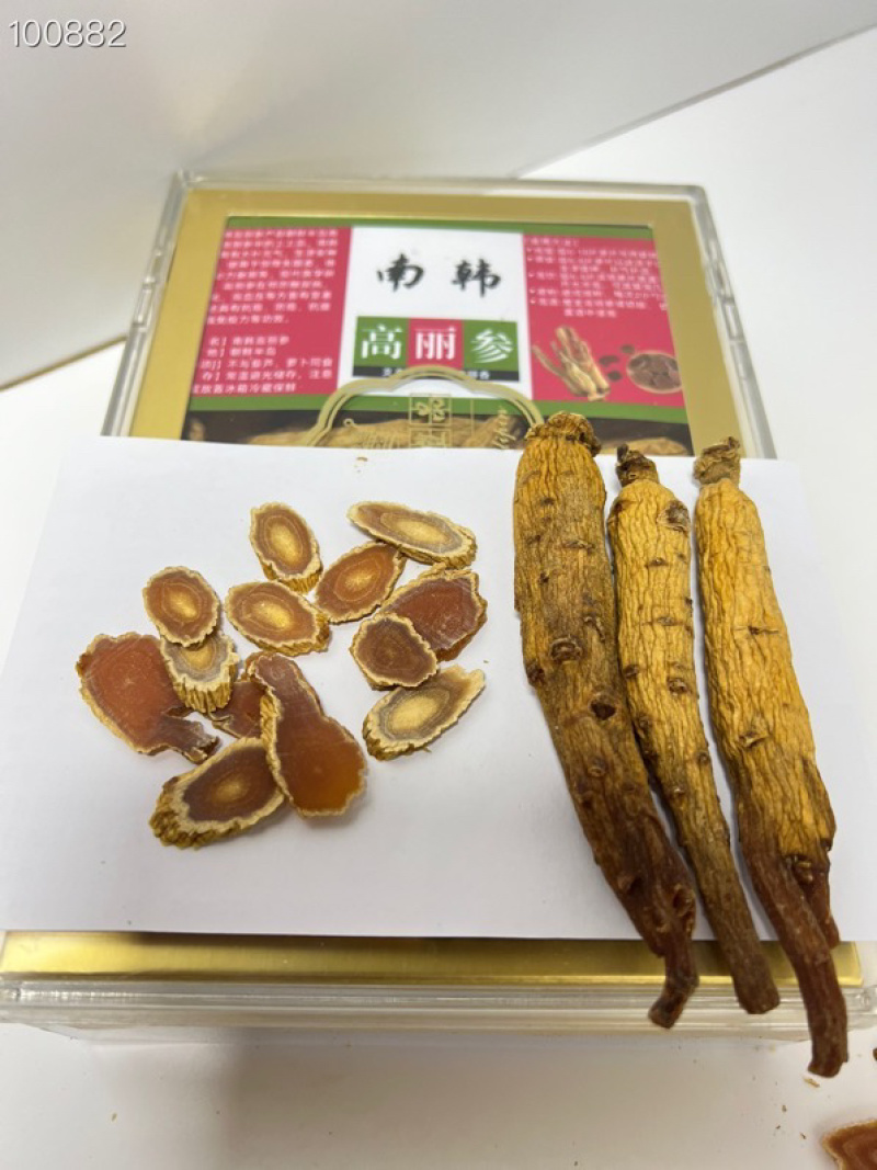 正品南韩高丽参盒装东洋参250克500克