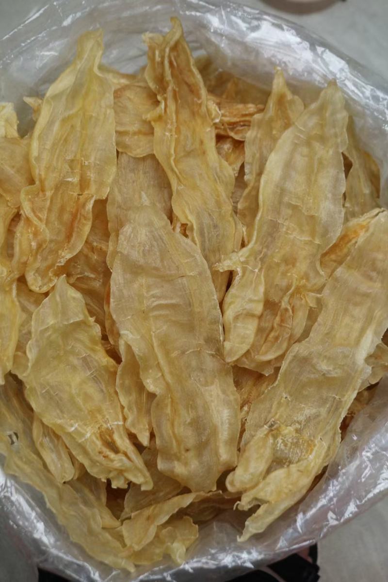 A厂15头阴阳开片鱼胶花胶一斤14-15头原装货很厚肉的