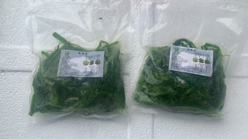 龙须菜夜兰花富贵菜桑叶菜速冻食品货源充足