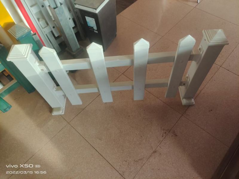 pvc草坪护栏围栏栅栏花园绿化带塑钢花坛小篱笆隔离栏杆