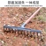 迈越加厚锰钢农用工具耙子家用松土九齿钉耙多功能松土铁耙搂