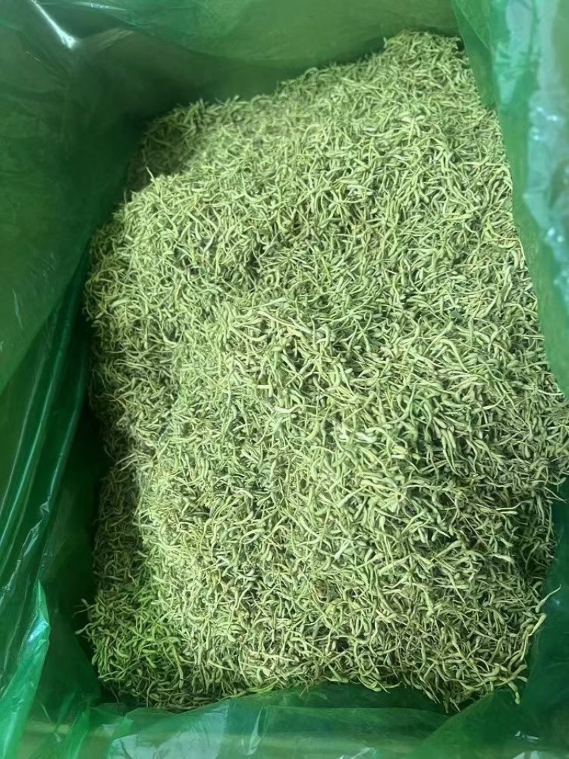 金银行优质银花花茶带绒毛颜色青金银花茶
