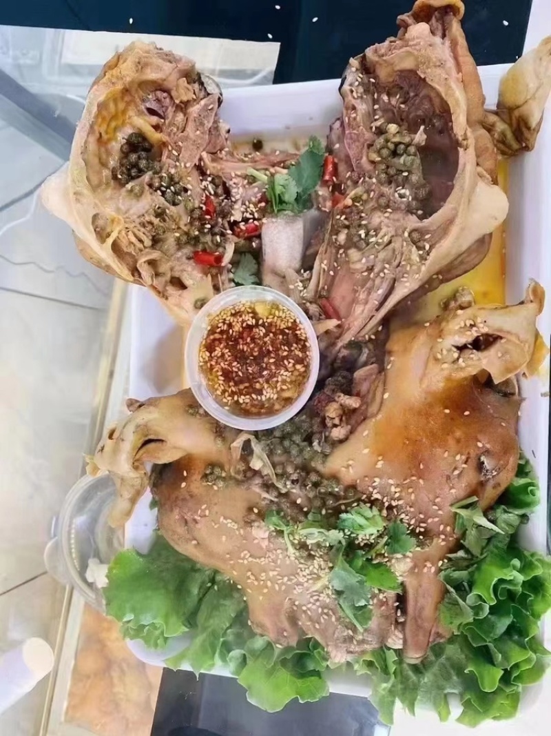 羔羊净头，单个3斤左右，常年加工生产，质量保证