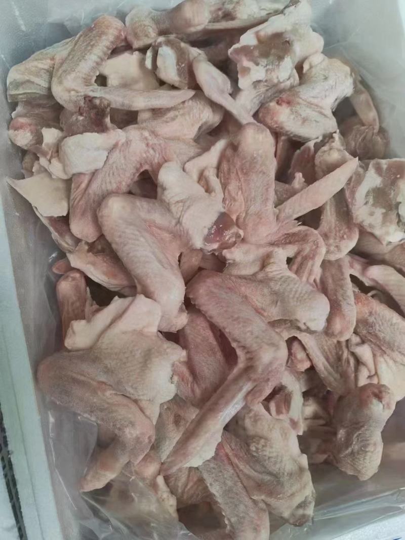 新鲜冷冻生鸭翅鸭三节翅膀带箱饭店卤菜店食材批发一手货源