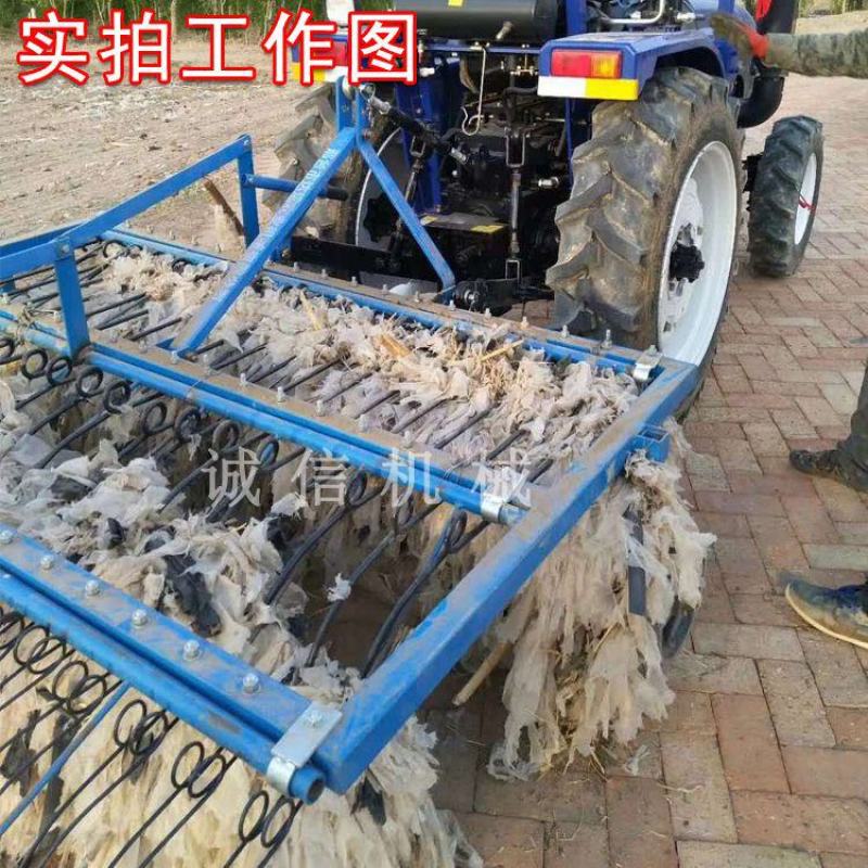 农用残膜地膜回收机废膜捡拾机液压搂膜搂草机拖拉机带楼膜机