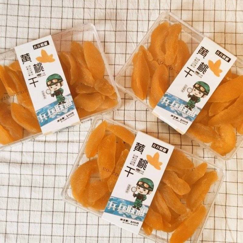 兵兵联盟系列果脯黄桃干欢迎大家来选购