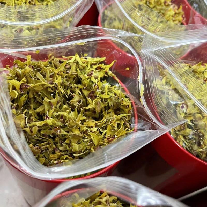 浙江雁荡山新鲜铁皮石斛花现采现发1斤包邮