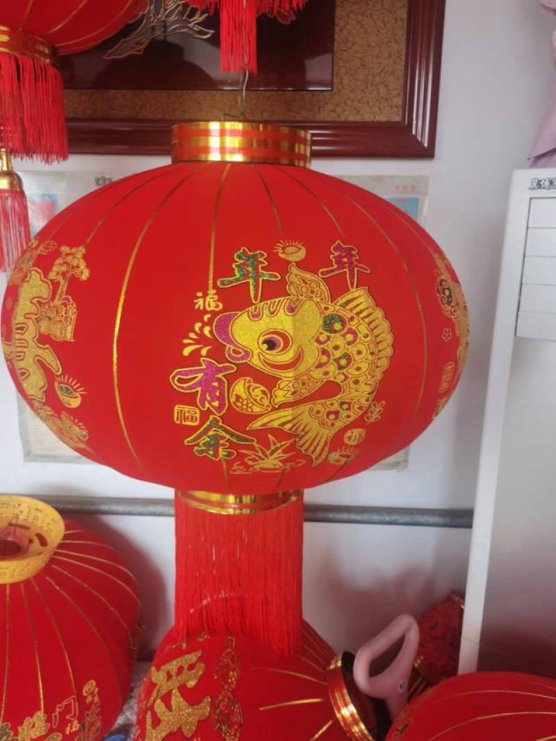 古镇景区中式仿古异形复古羊皮灯笼酒店餐厅街道景观越南防水
