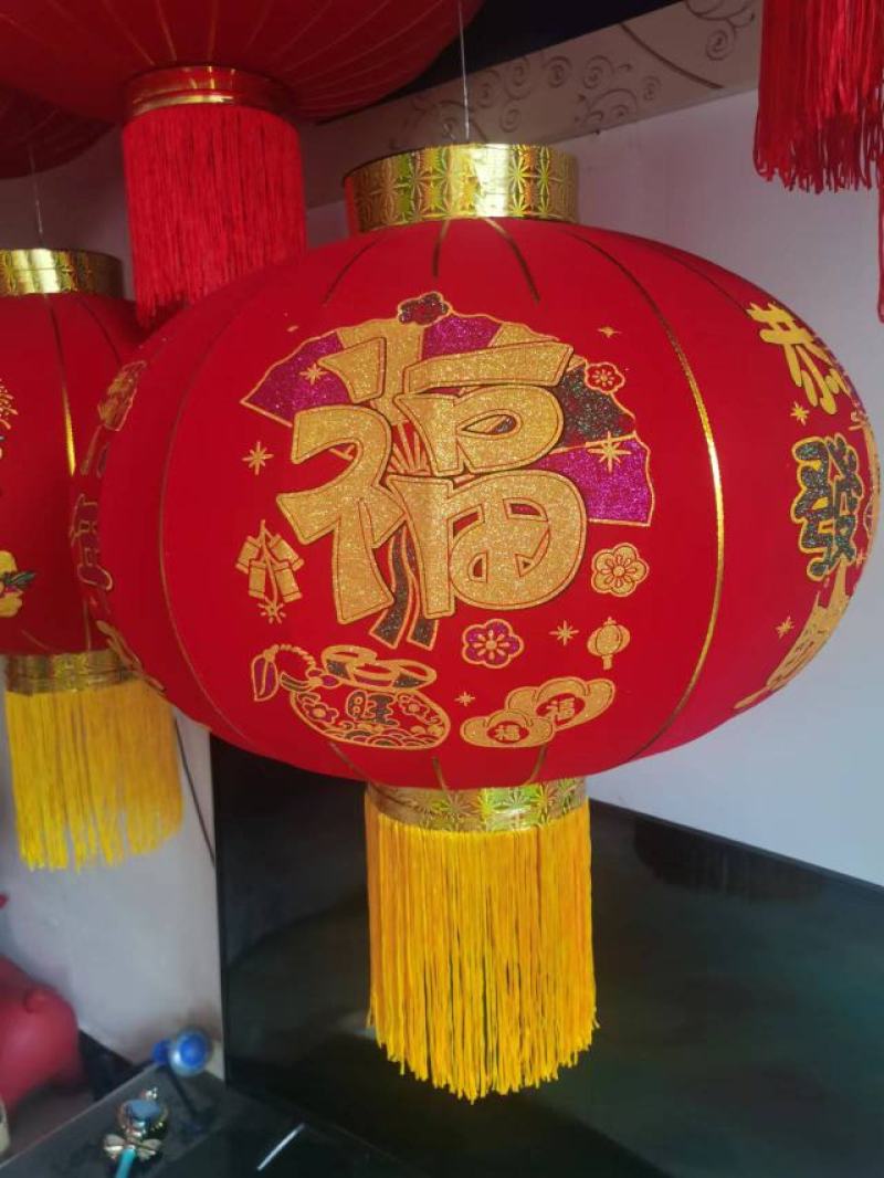 古镇景区中式仿古异形复古羊皮灯笼酒店餐厅街道景观越南防水