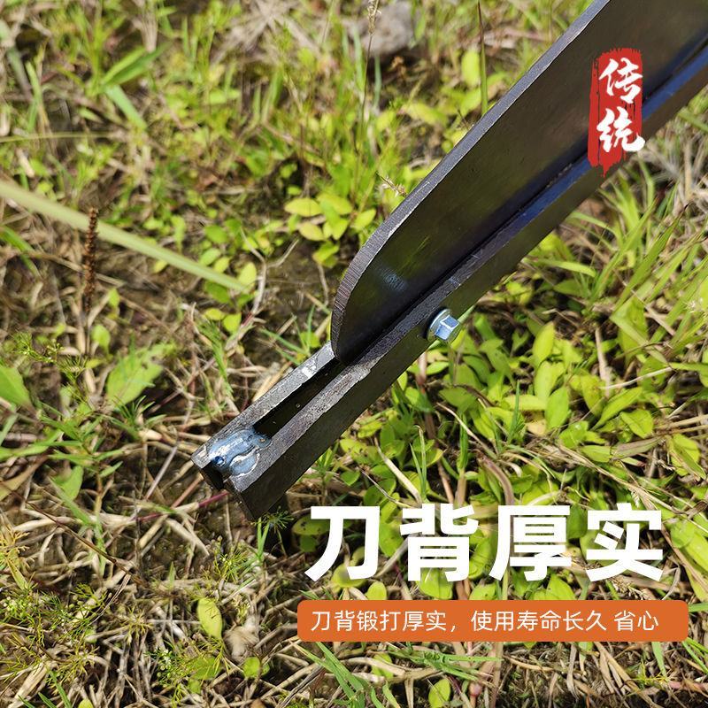 铡刀铡草药材扎草牛羊草料家用切草刀甘蔗铡刀老式中药刀玉米