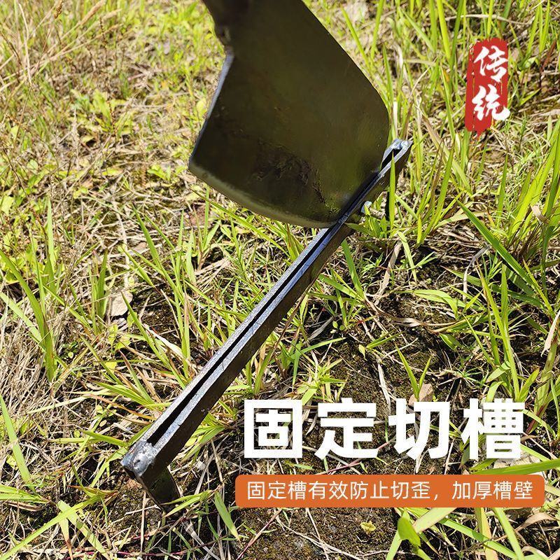 铡刀铡草药材扎草牛羊草料家用切草刀甘蔗铡刀老式中药刀玉米