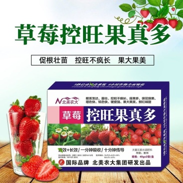 草莓控旺药草莓用控旺药矮壮素促根壮苗增产植物调节剂