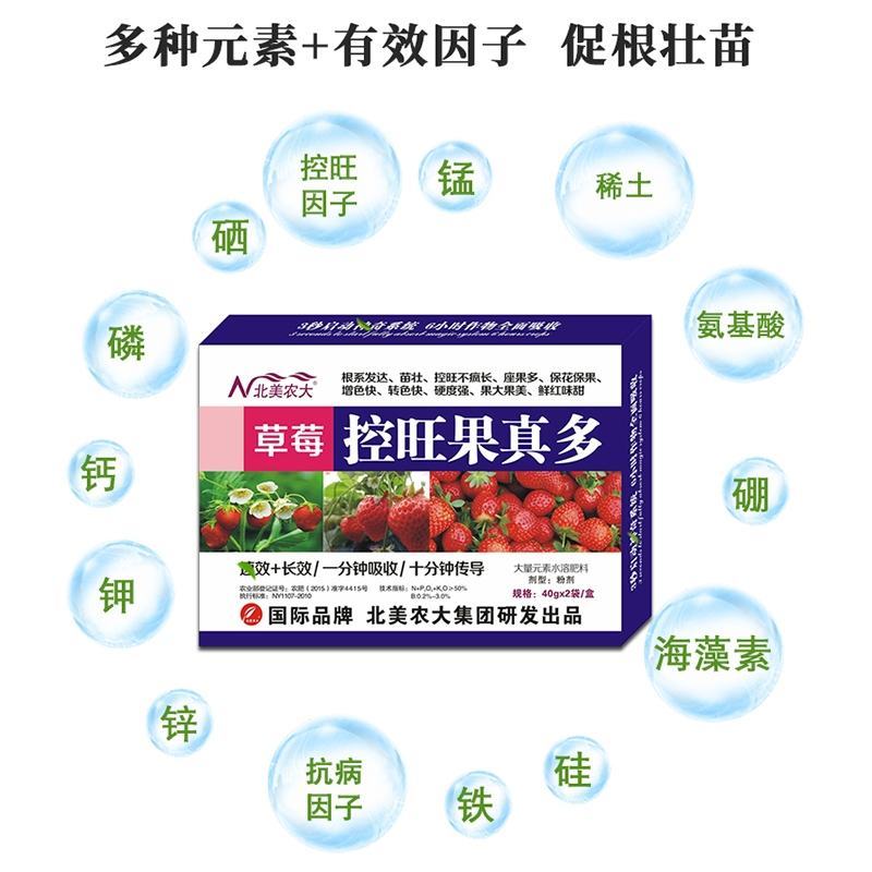 草莓控旺药草莓用控旺药矮壮素促根壮苗增产植物调节剂