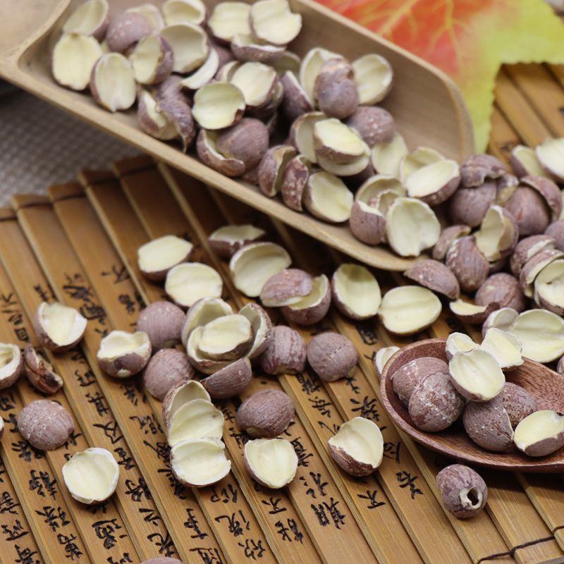 莲子干货1000g红莲子全去芯红皮莲子无硫湘潭湘半边莲