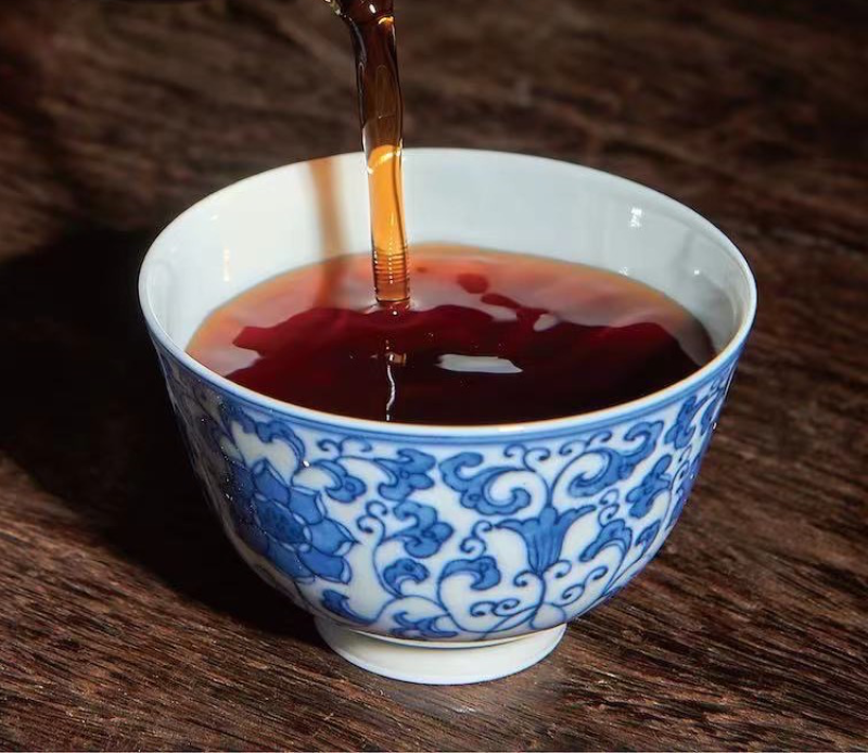 古树普洱熟茶发酵纯料200-300年茶树原生大叶种制茶