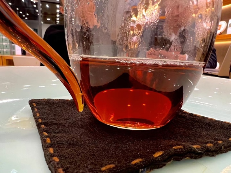 古树普洱熟茶发酵纯料200-300年茶树原生大叶种制茶