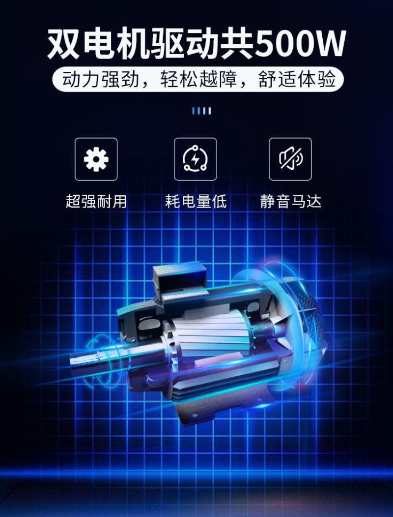 包邮电动轮椅智能全自动折叠新款坐便四轮老人老年残疾人代步