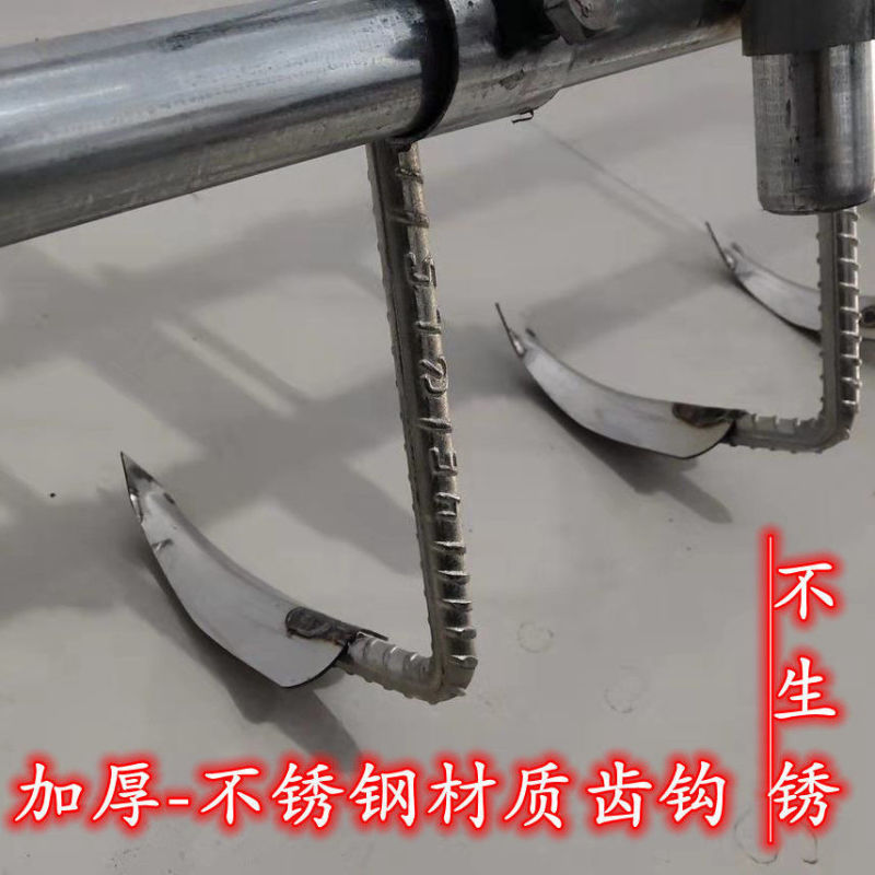 种蒜神器拉钩器开沟器蒜靶人力蔬菜开沟农用蒜楼蒜神器大蒜拉