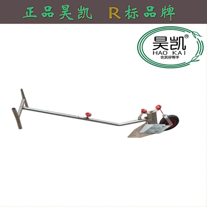 手拉犁人力耕地机开沟神器起垄种菜培土微耕机翻地农具单人犁