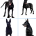 纯种黑狼犬幼犬看家护院犬中华墨界黑狼活体大型犬护卫犬黑色